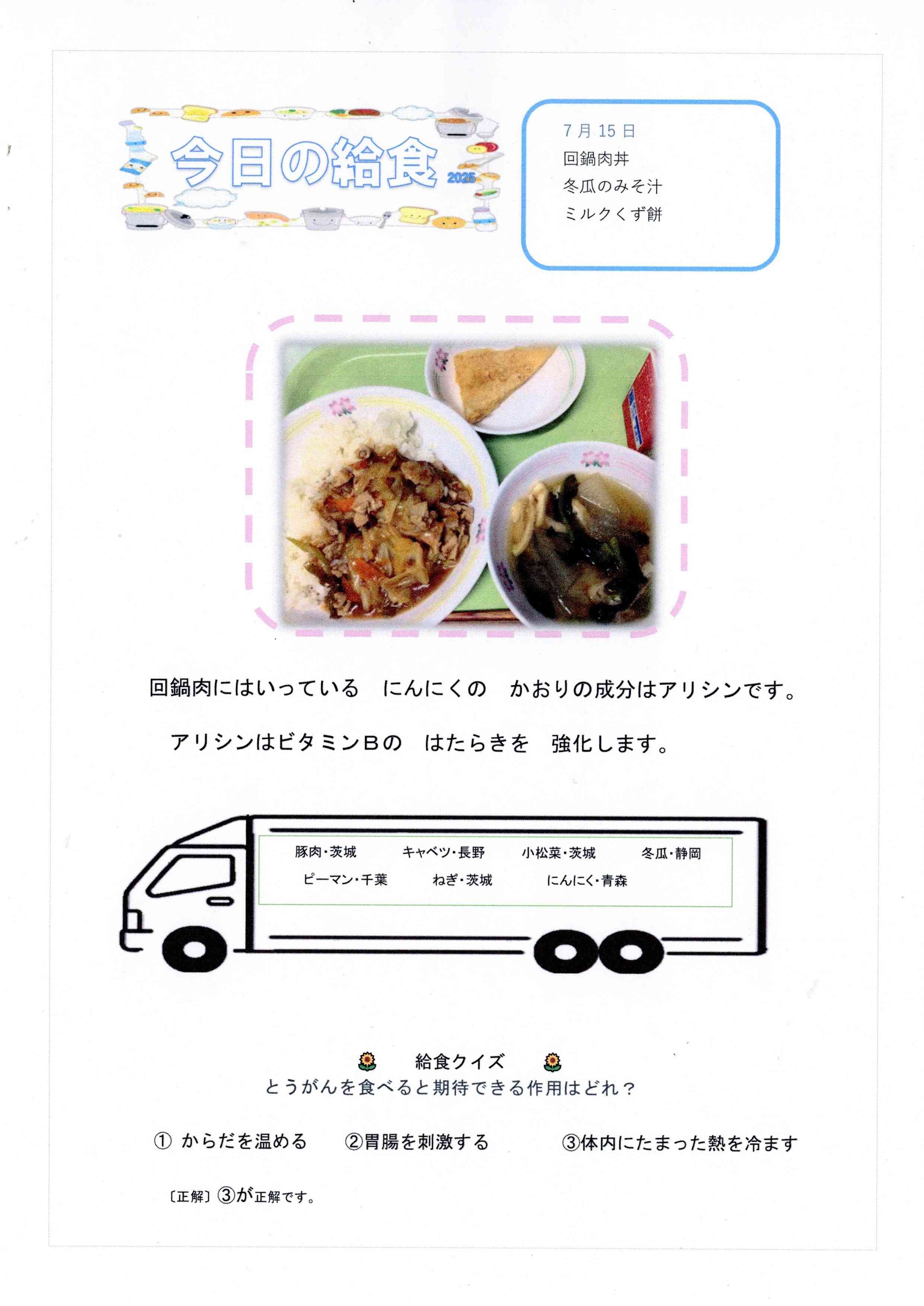 毎日の給食img20250715