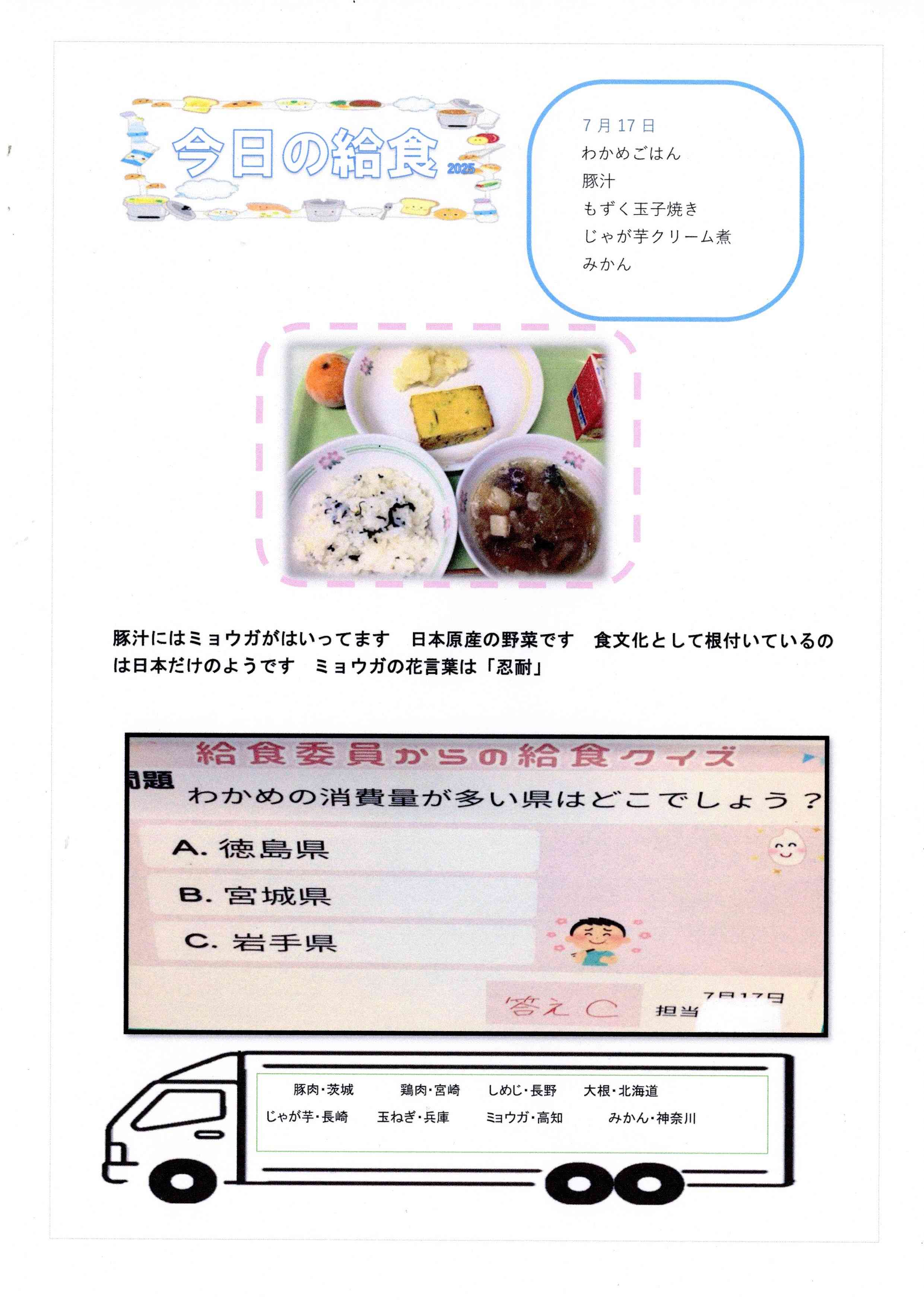 毎日の給食img20250717